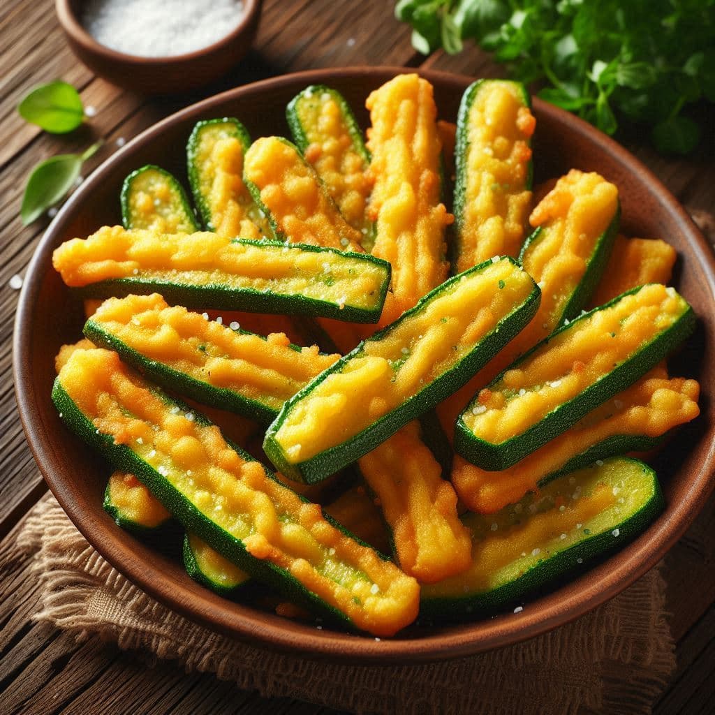 Кабачки в кляре